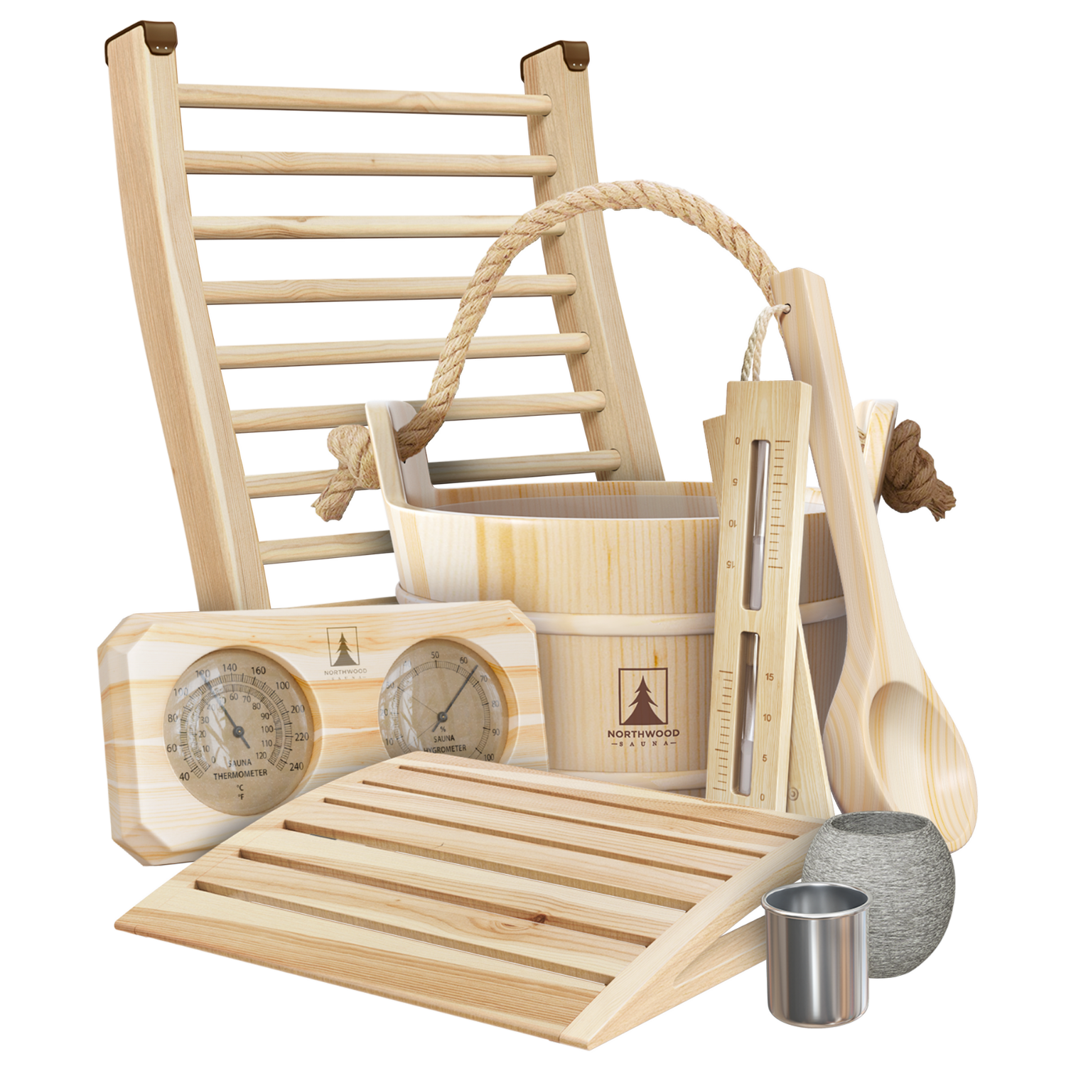 Sauna Accessories Set (Complete)