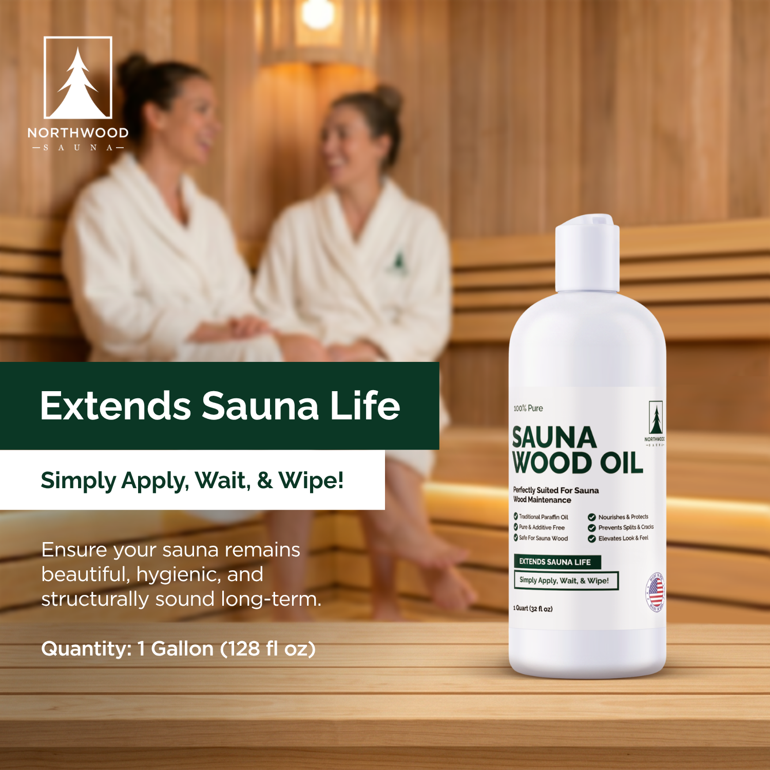 Sauna Wood Oil