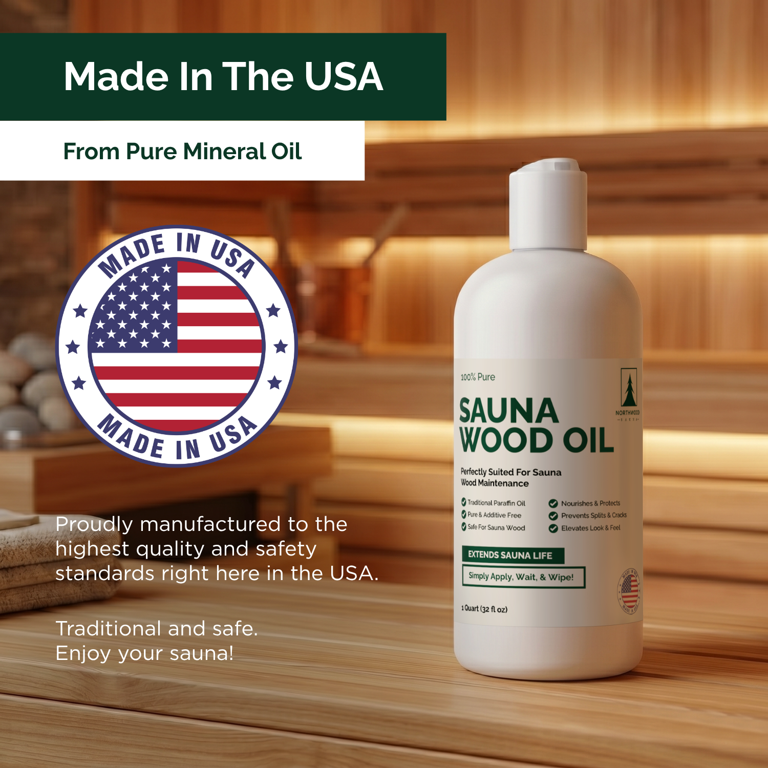 Sauna Wood Oil