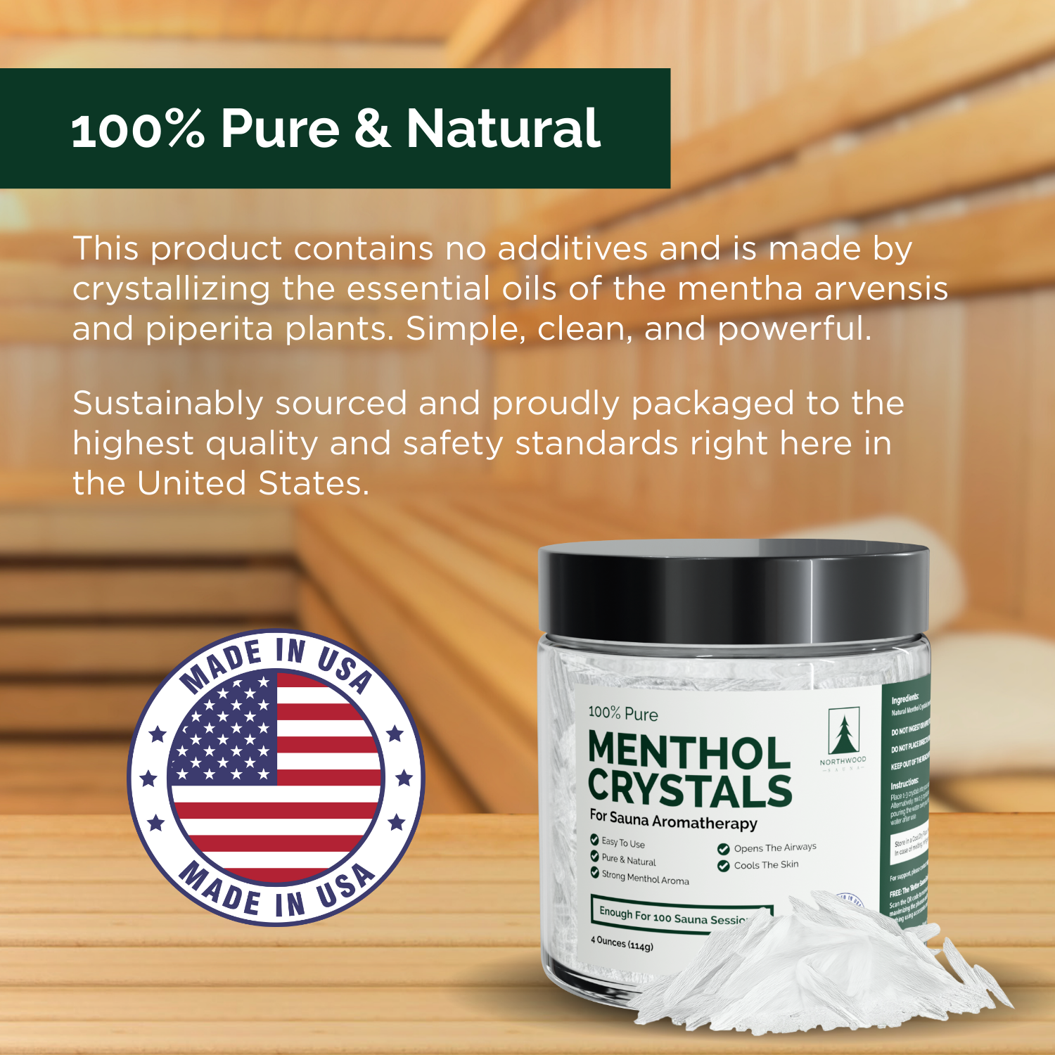 Sauna Menthol Crystals