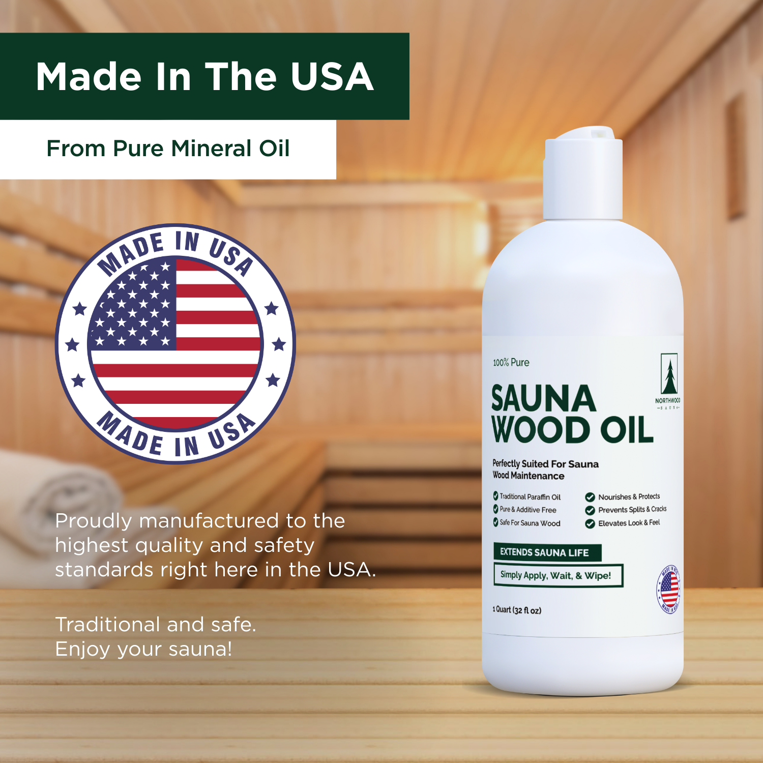 Sauna Wood Oil