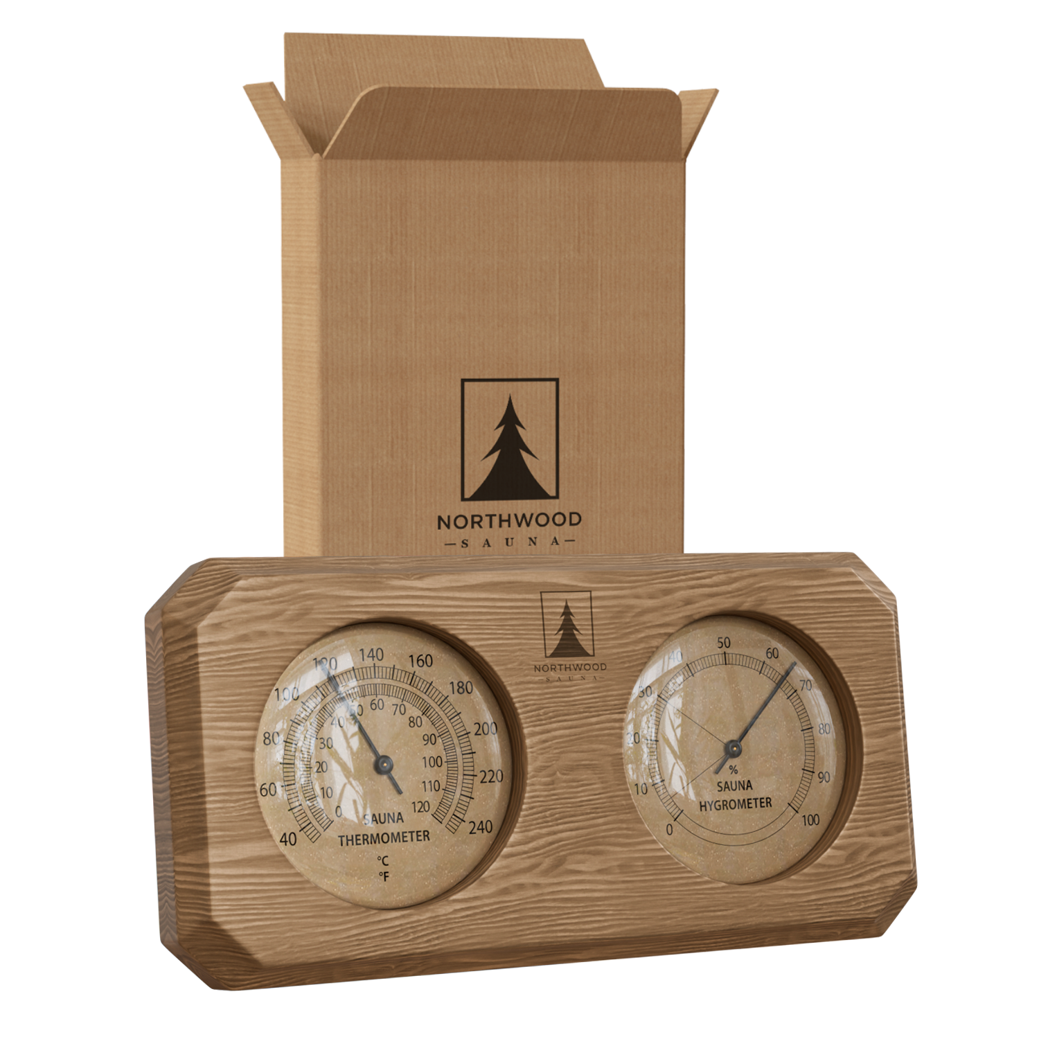 Sauna Thermometer & Hygrometer