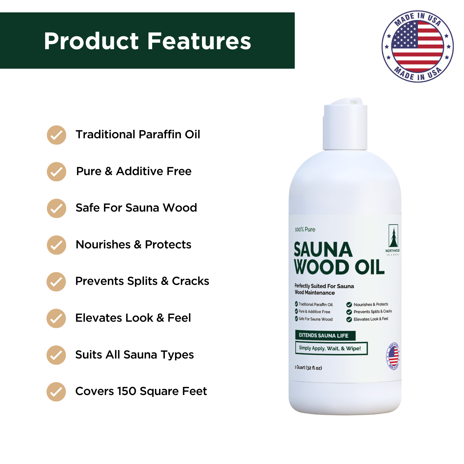 Sauna Wood Oil