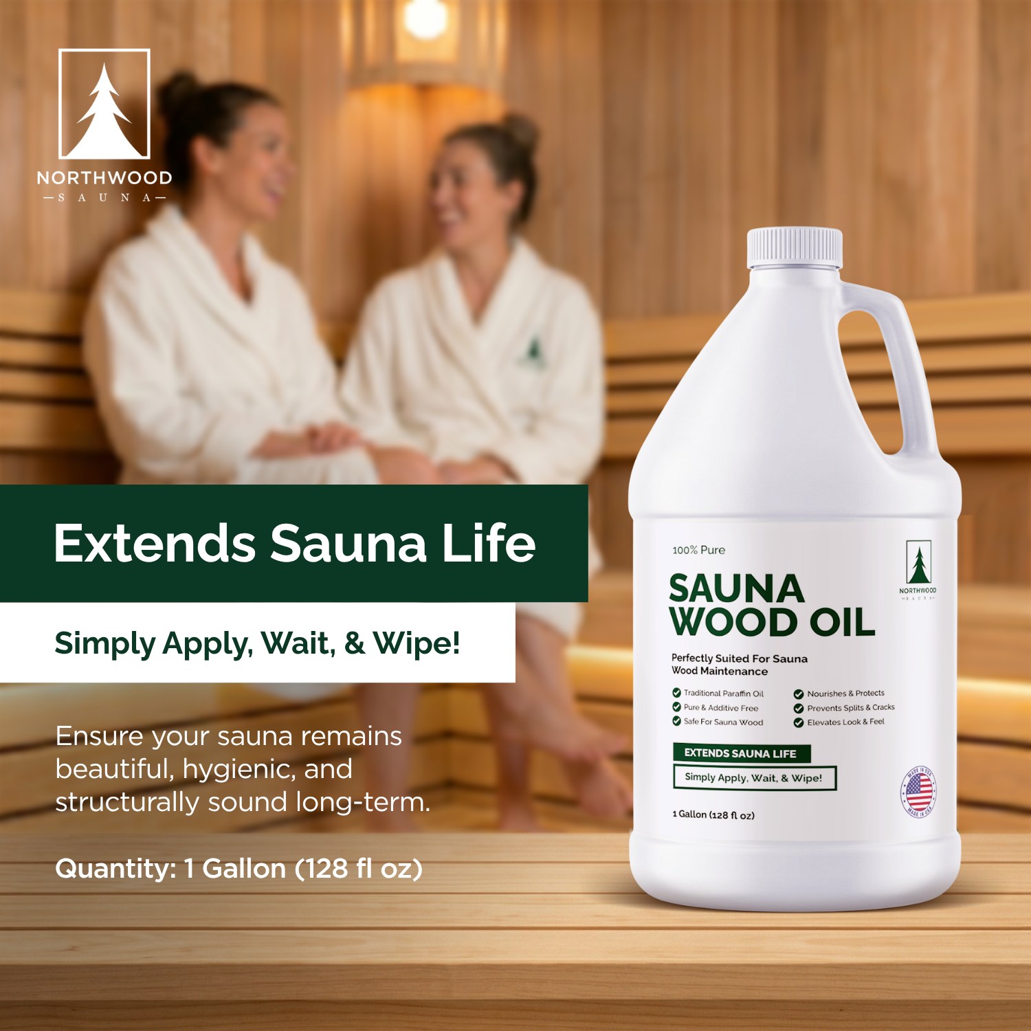 Sauna Wood Oil