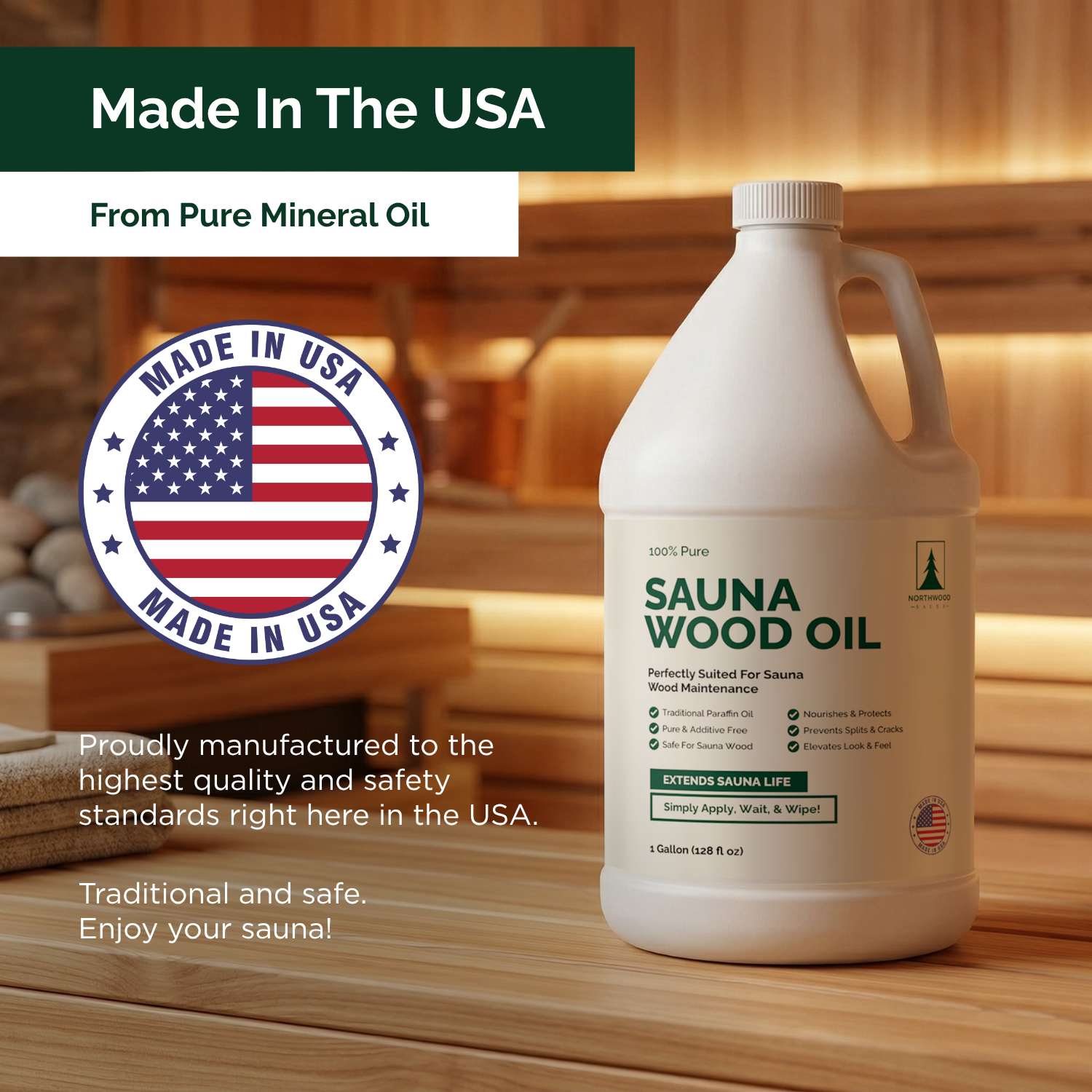 Sauna Wood Oil